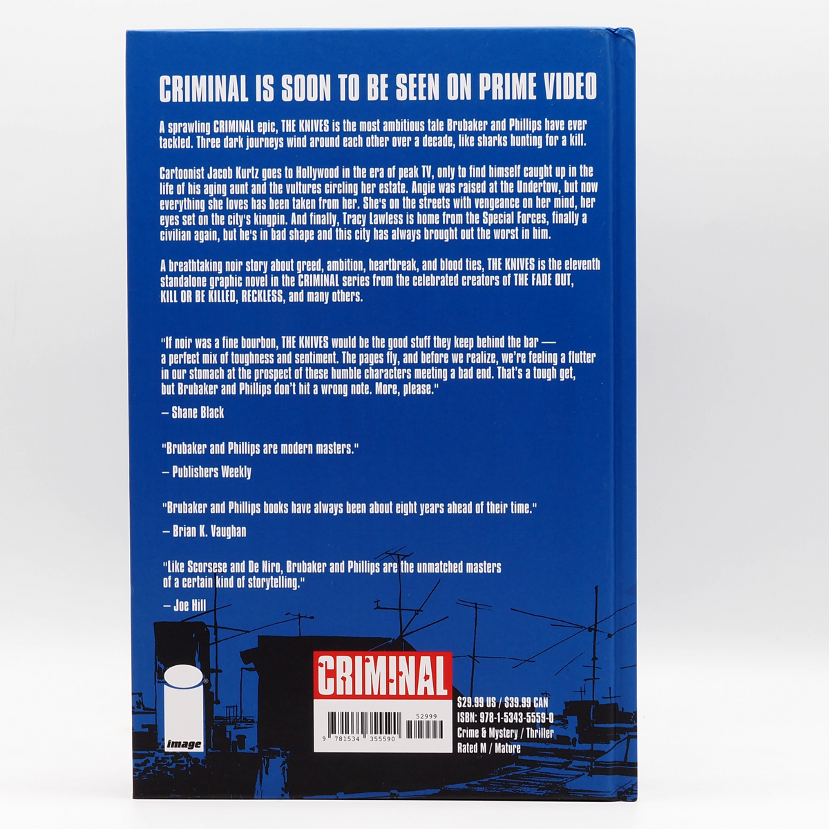 The Knives: A Criminal Book - Hardcover Comic Book