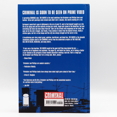 The Knives: A Criminal Book - Hardcover Comic Book