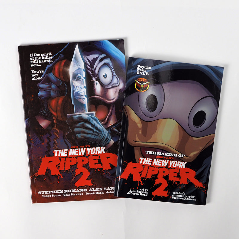 The New York Ripper 2 - Paperback Comic Book – Vinegar Syndrome