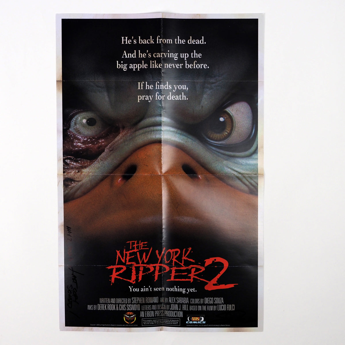 The New York Ripper 2 - Paperback Comic Book