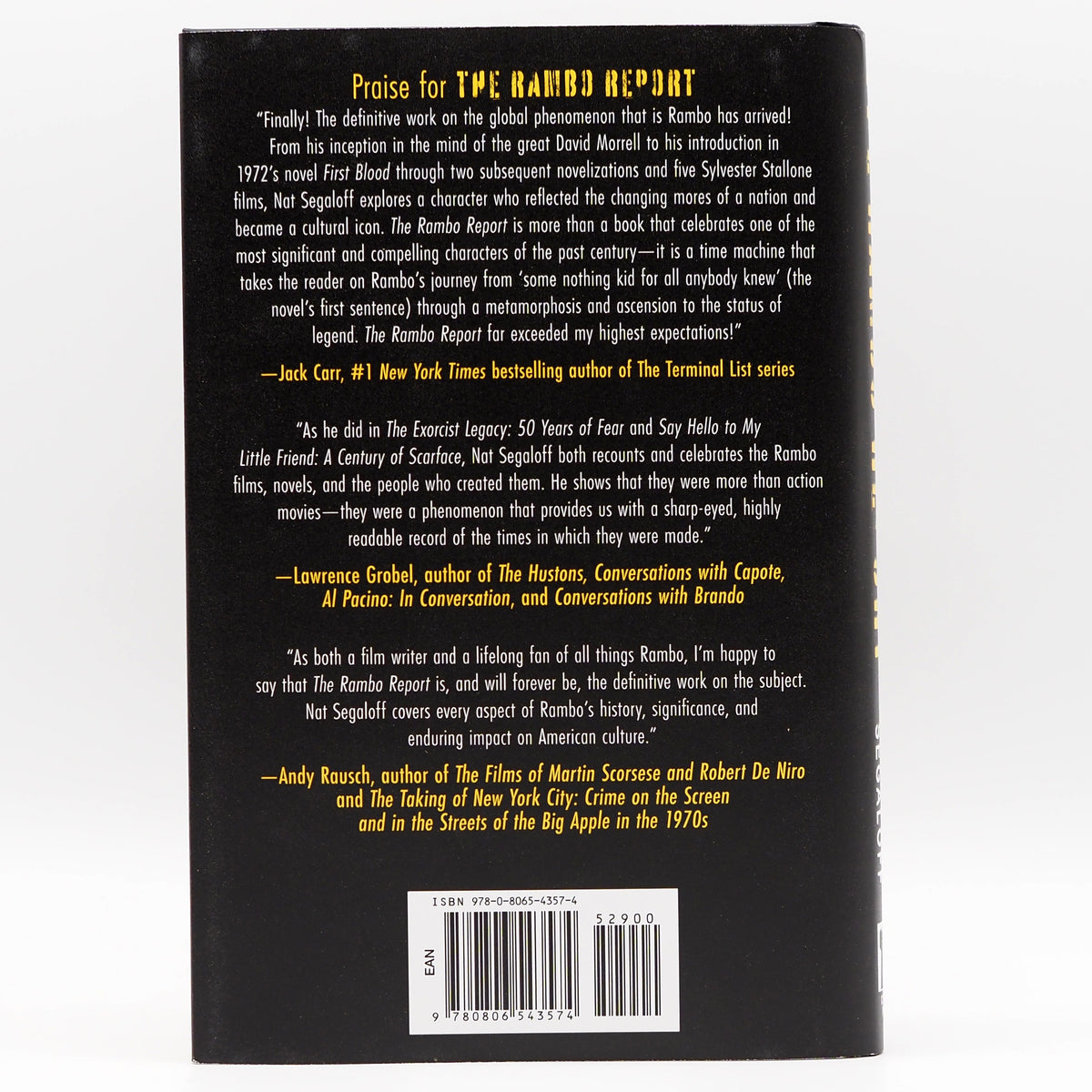 The Rambo Report: Five Films, Three Books, One Legend - Hardcover Book