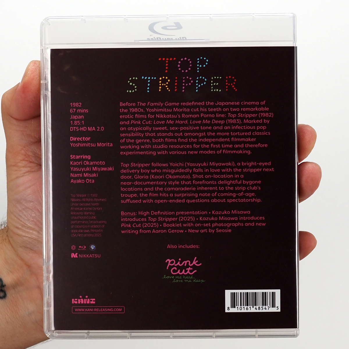 Pink Cut & Top Stripper