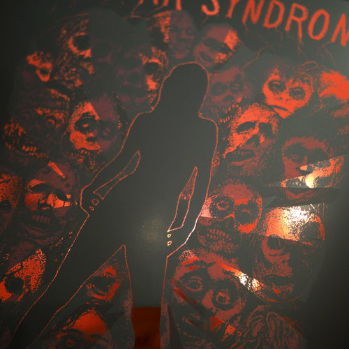 Vinegar Syndrome Catacombs - Red Foil - Screen Print