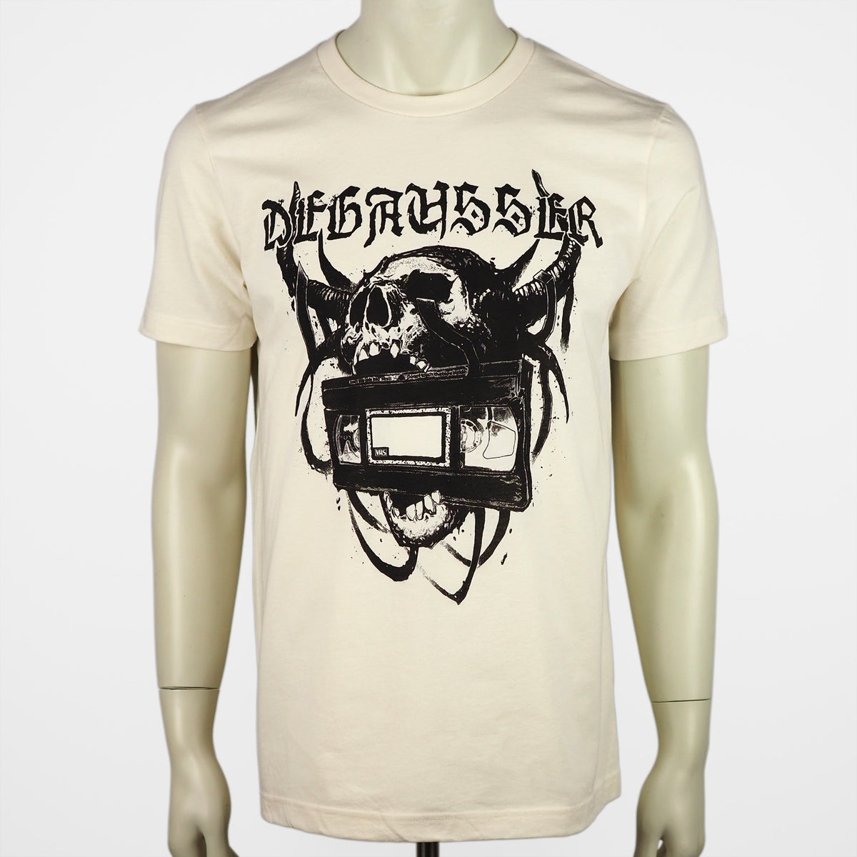 Degausser Video Home Skull - Shirt - Natural
