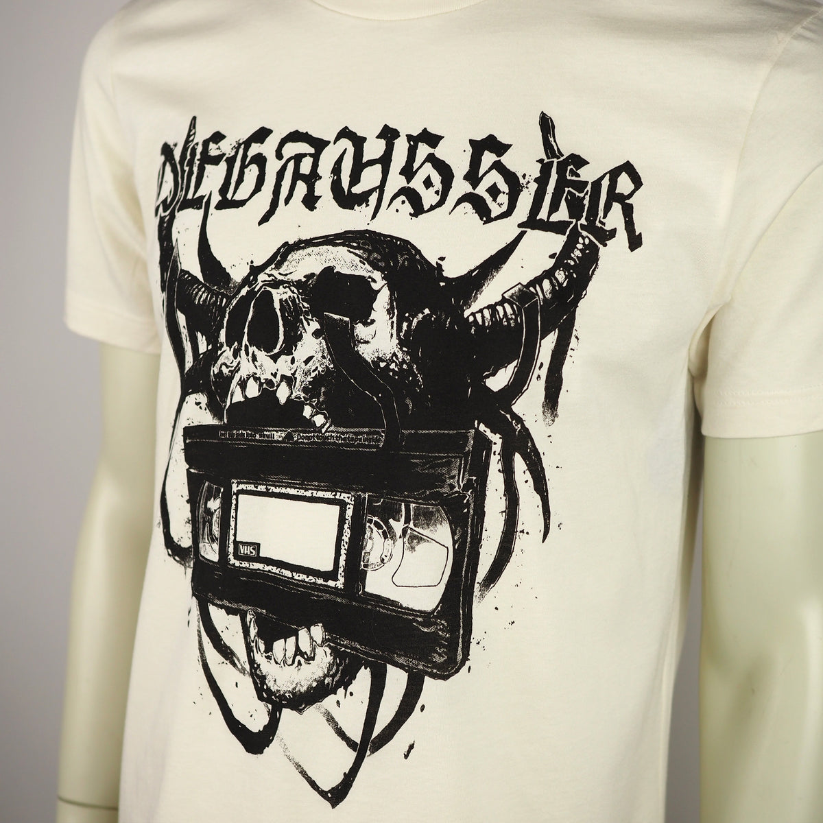 Degausser Video Home Skull - Shirt - Natural