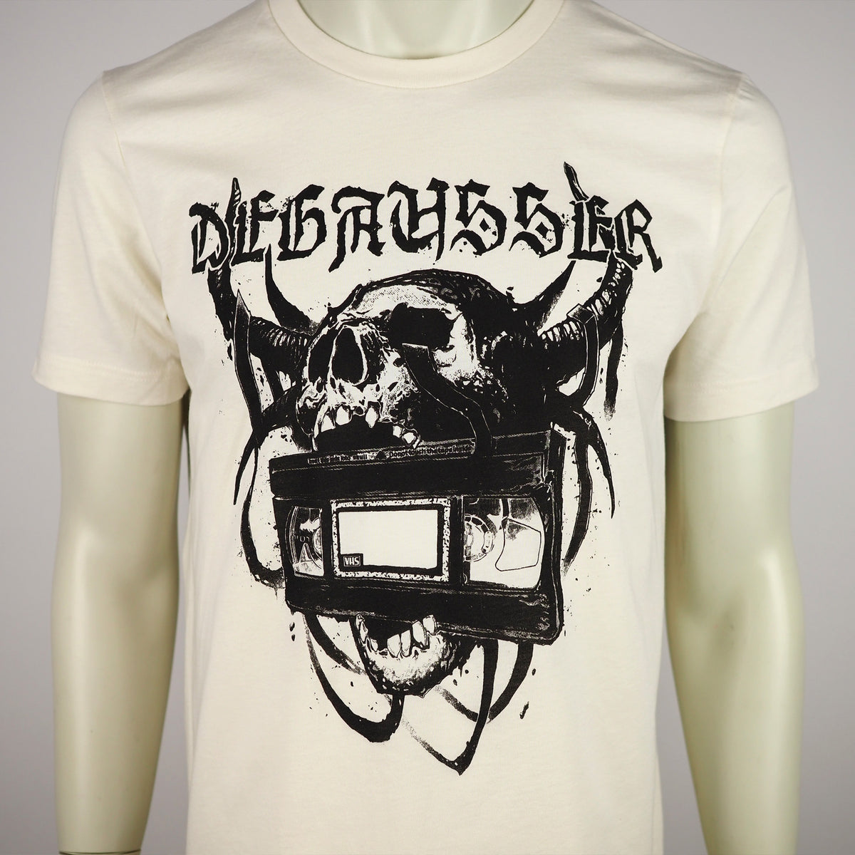 Degausser Video Home Skull - Shirt - Natural
