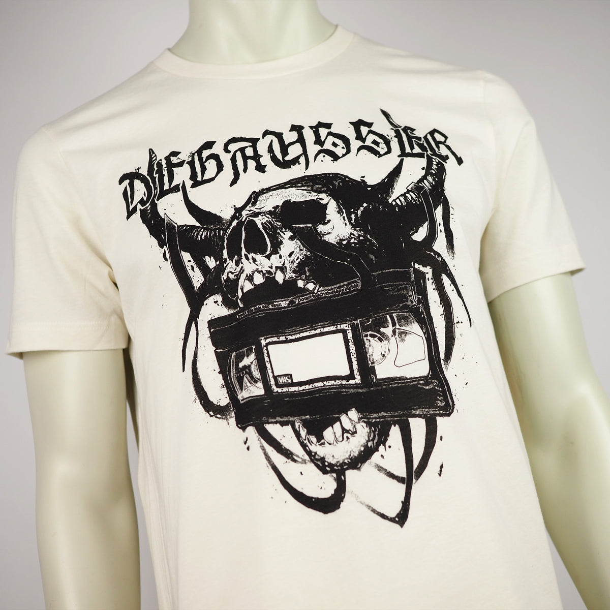 Degausser Video Home Skull - Shirt - Natural