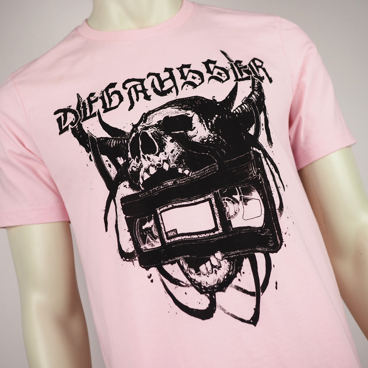 Degausser Video Home Skull - Shirt - Pink