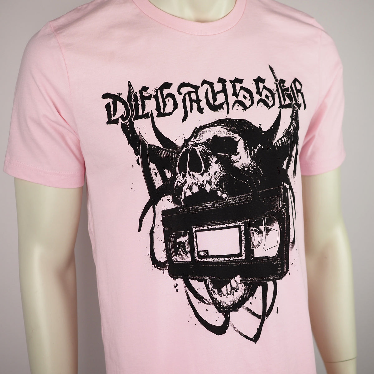 Degausser Video Home Skull - Shirt - Pink