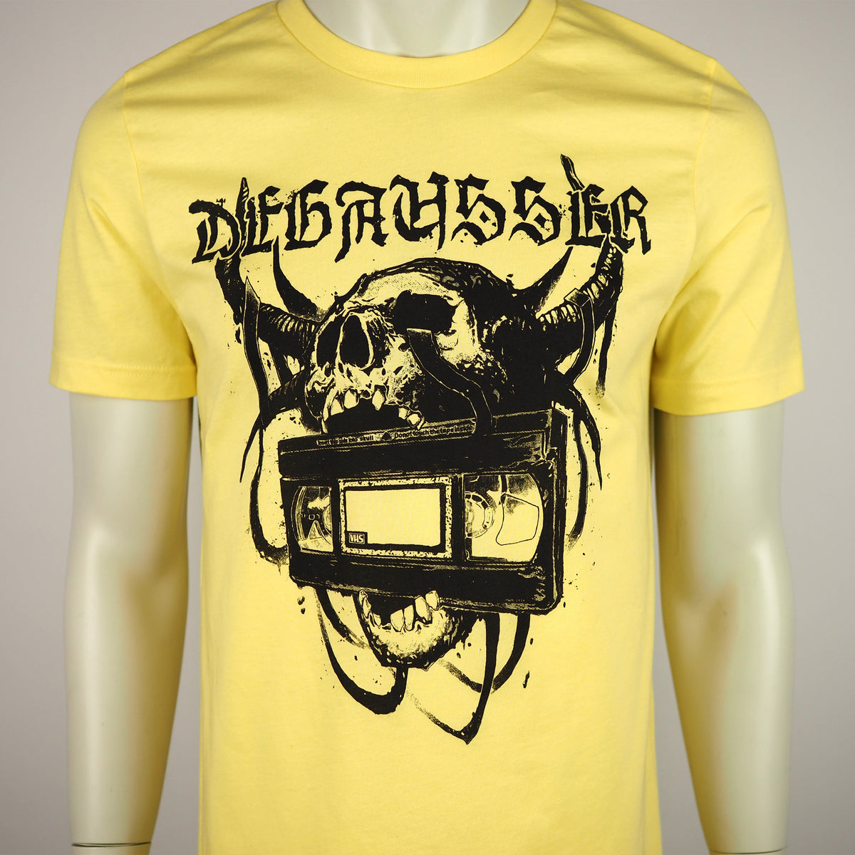 Degausser Video Home Skull - Shirt - Yellow