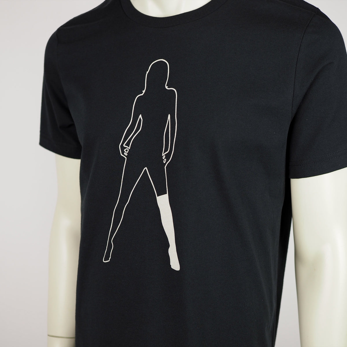 VS Logo - White on Black - Shirt