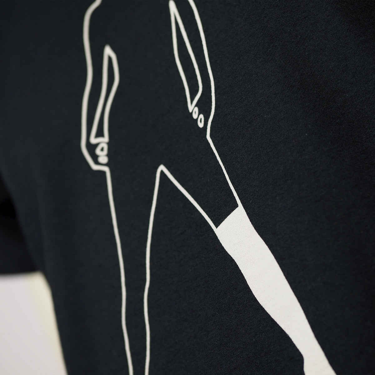 VS Logo - White on Black - Shirt