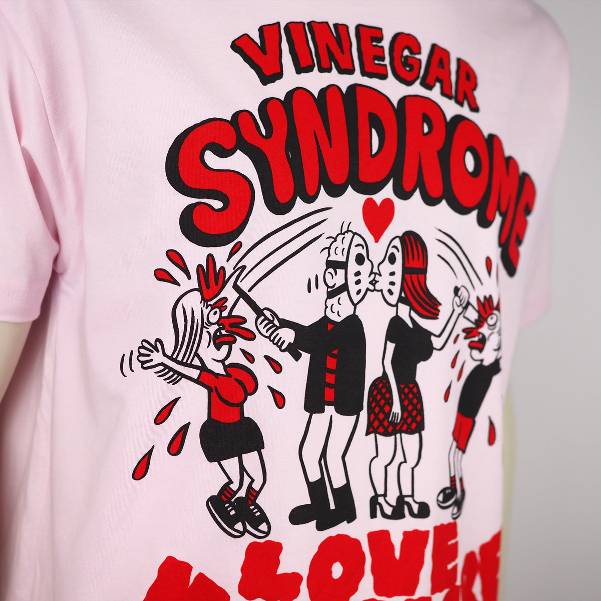 Vinegar Syndrome Love Massacre - Relaxed Fit Heavyweight Shirt