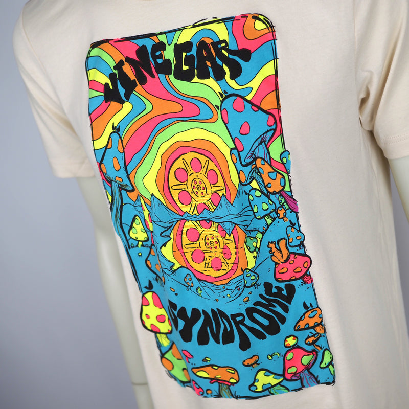 VIPwees Men's Band Caricature T-Shirt - 100% Organic Cotton, Music Themed Fan Art Tee