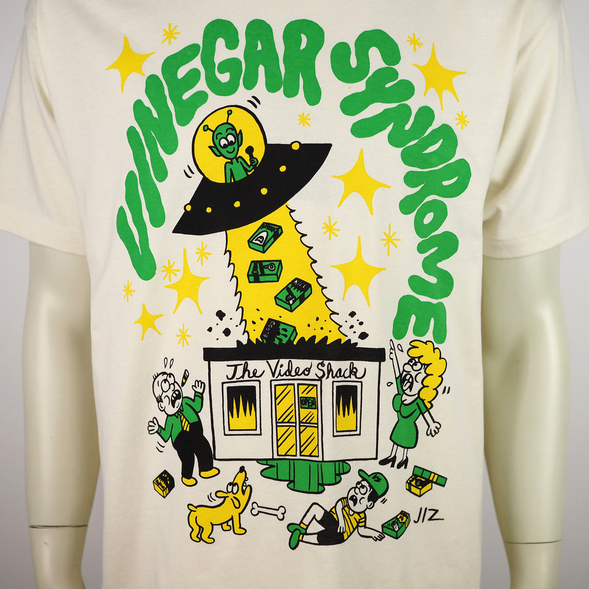 Vinegar Syndrome - Alien Attack on the Video Shack! - Relaxed Fit Heavyweight Shirt