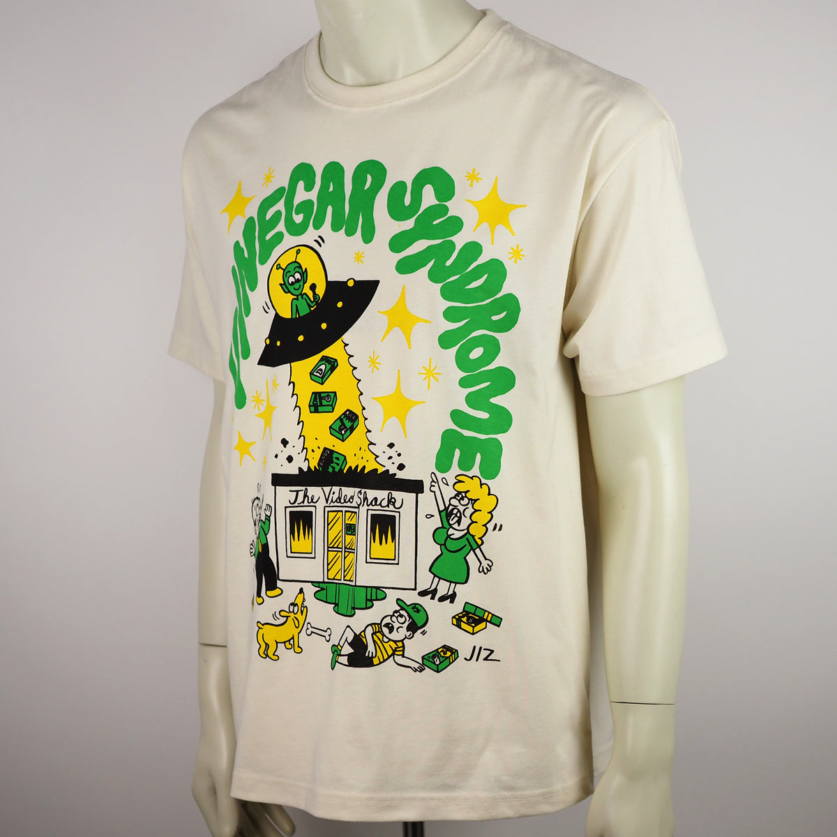 Vinegar Syndrome - Alien Attack on the Video Shack! - Relaxed Fit Heavyweight Shirt