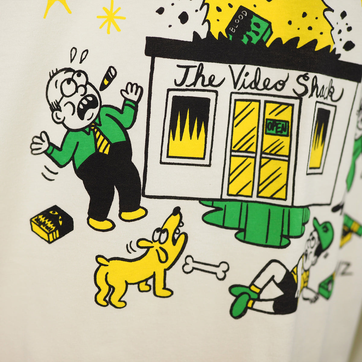 Vinegar Syndrome - Alien Attack on the Video Shack! - Relaxed Fit Heavyweight Shirt