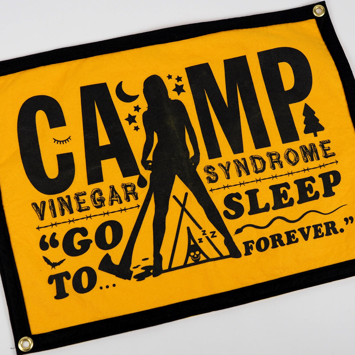 Vinegar Syndrome Camp Flag