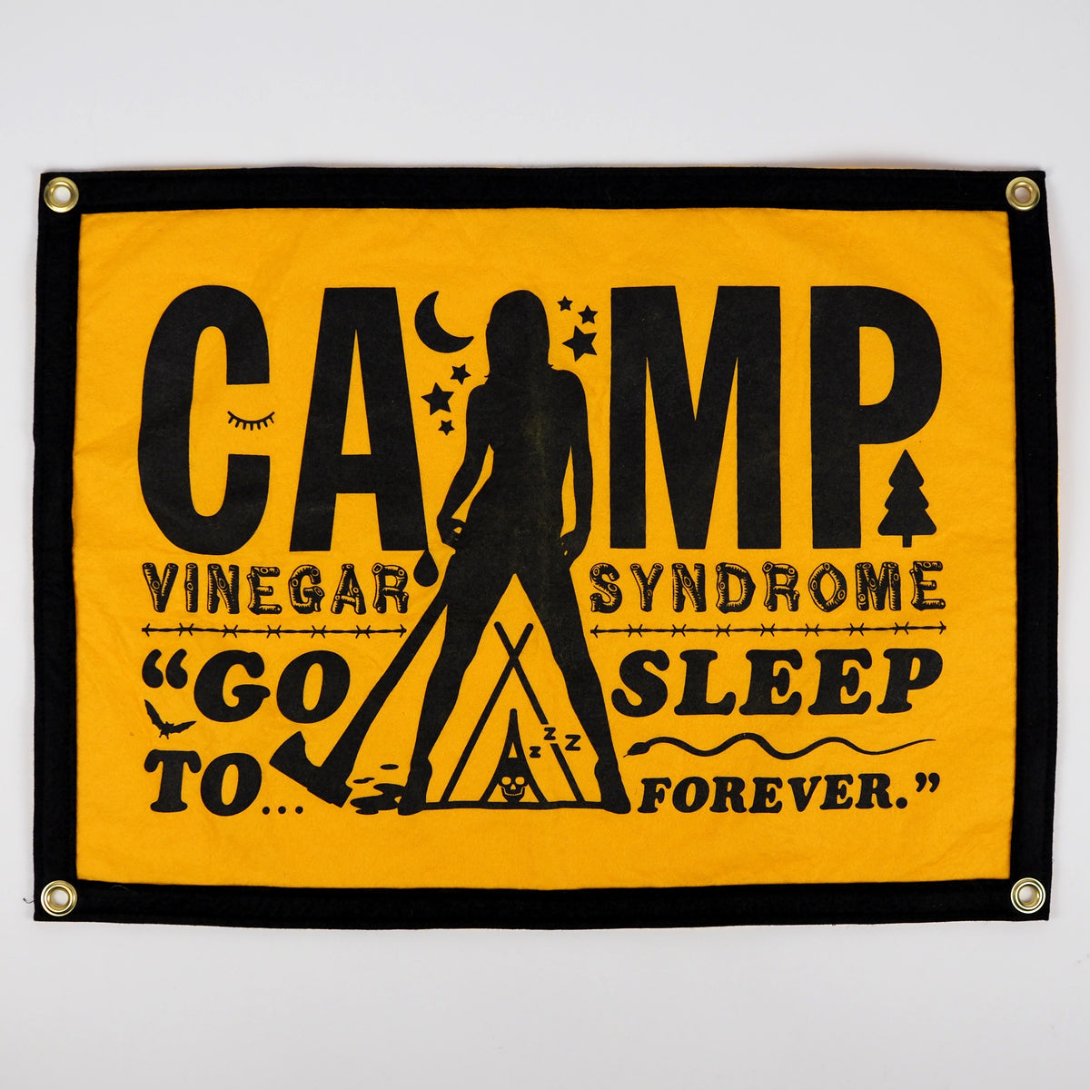 Vinegar Syndrome Camp Flag