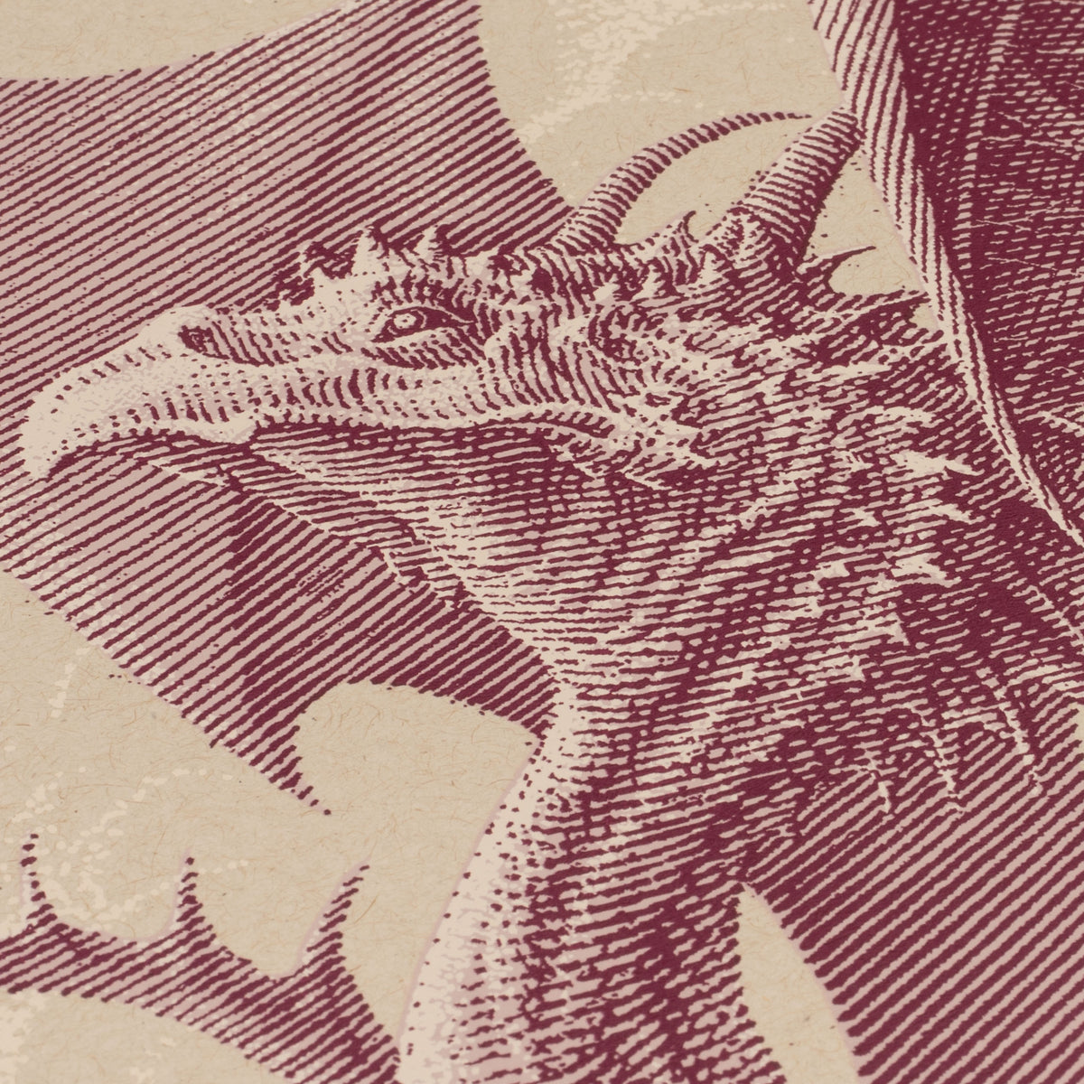Vinegar Syndrome Dragon on the Mount - Screen Print