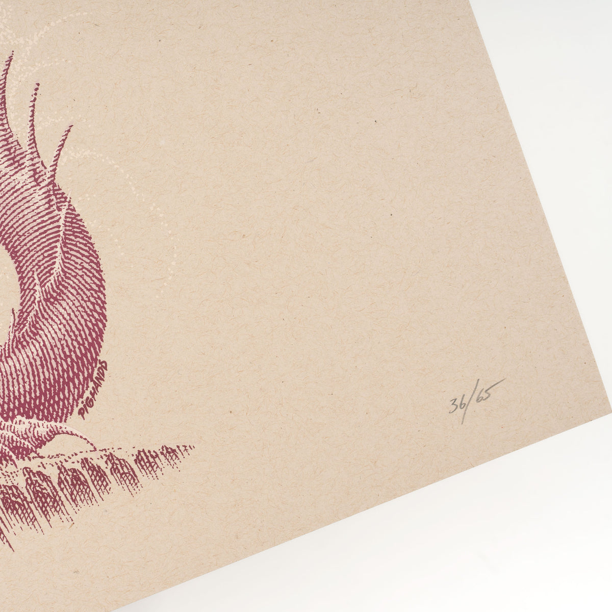 Vinegar Syndrome Dragon on the Mount - Screen Print