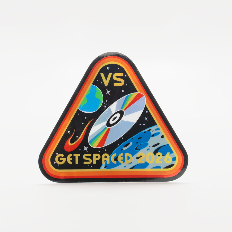 VS Get Spaced Sticker – Vinegar Syndrome