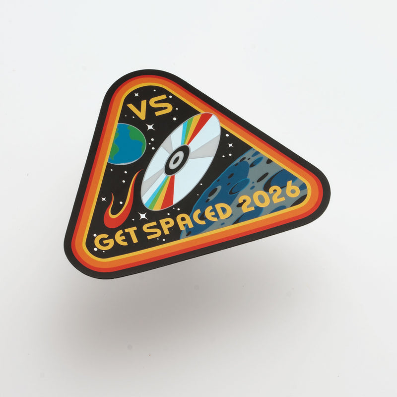 VS Get Spaced Sticker – Vinegar Syndrome