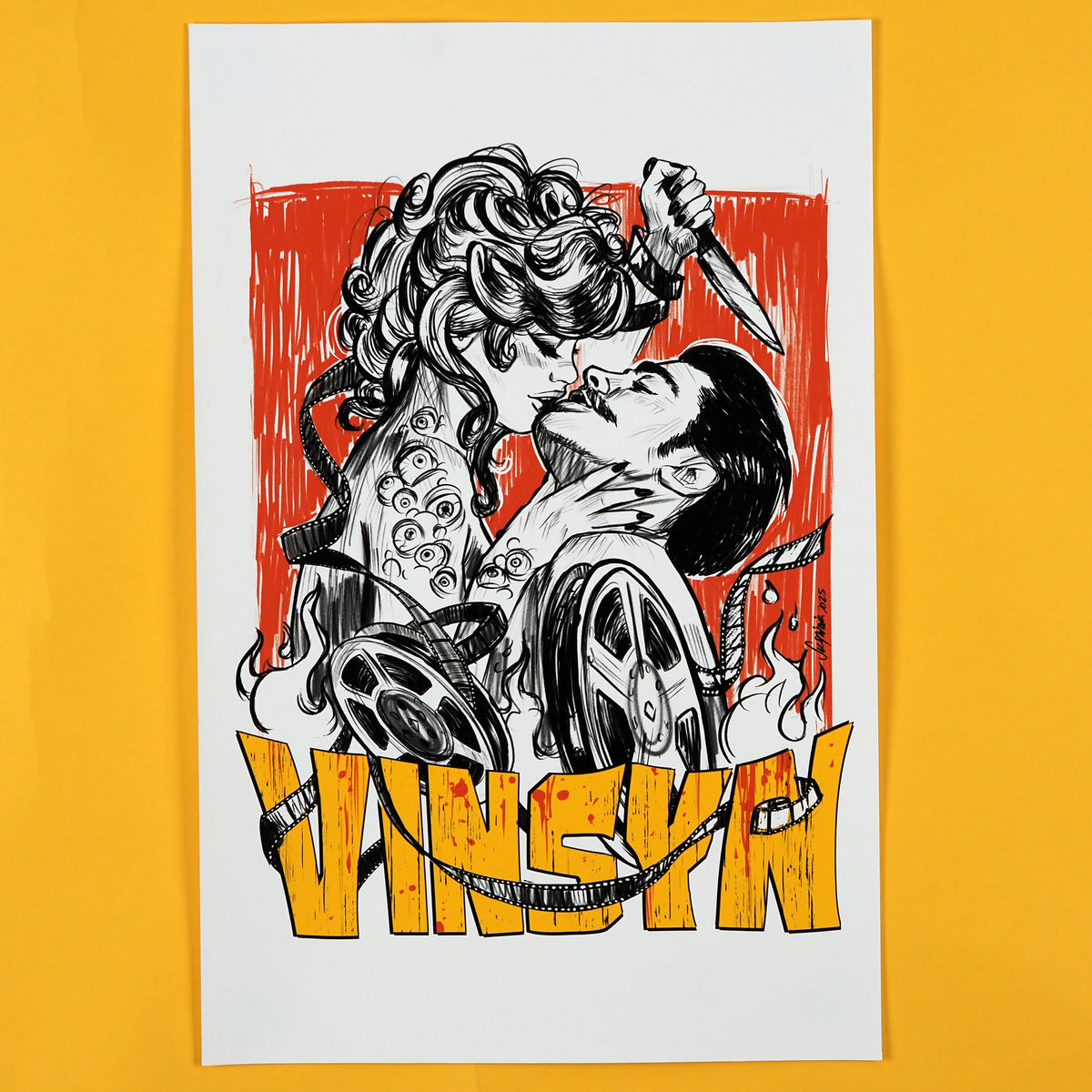 VS Giallo Giclee Print
