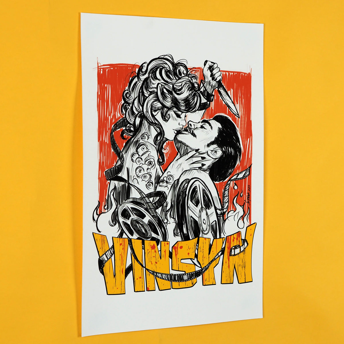 VS Giallo Giclee Print