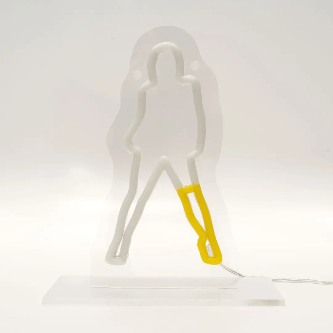 VS Logo - 'Mini' LED Desktop Sign