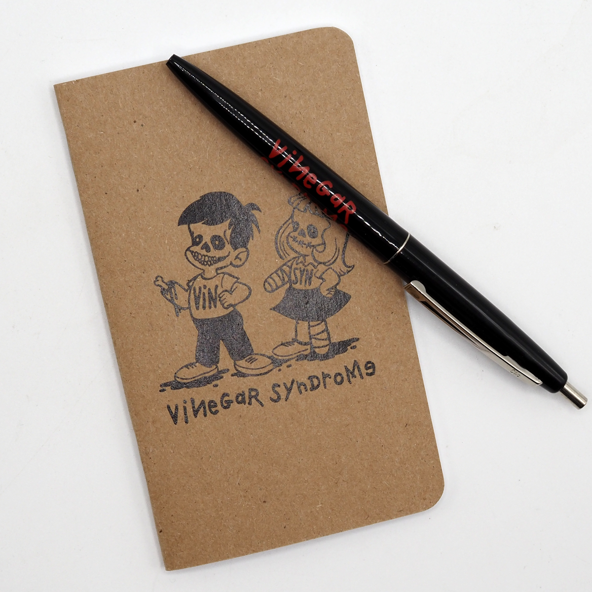 Vinegar Syndrome Back to School Notebook and Pen