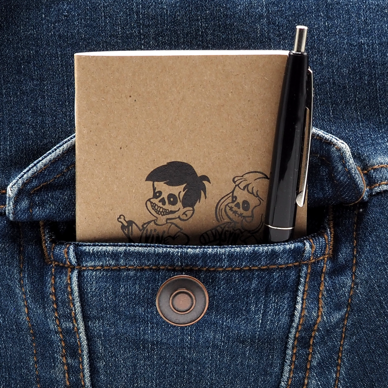Vinegar Syndrome Back to School Notebook and Pen