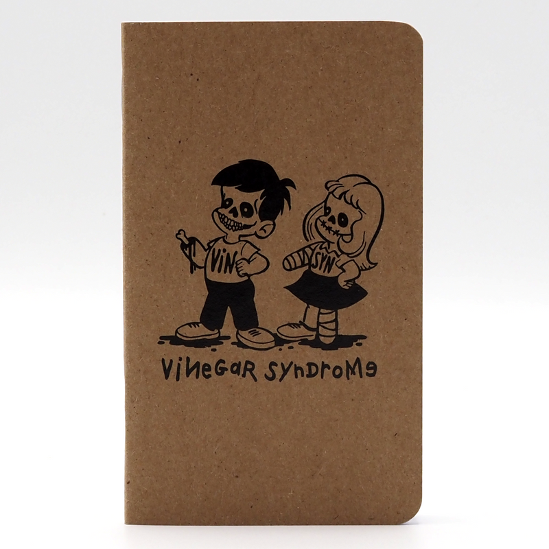 Vinegar Syndrome Back to School Notebook and Pen