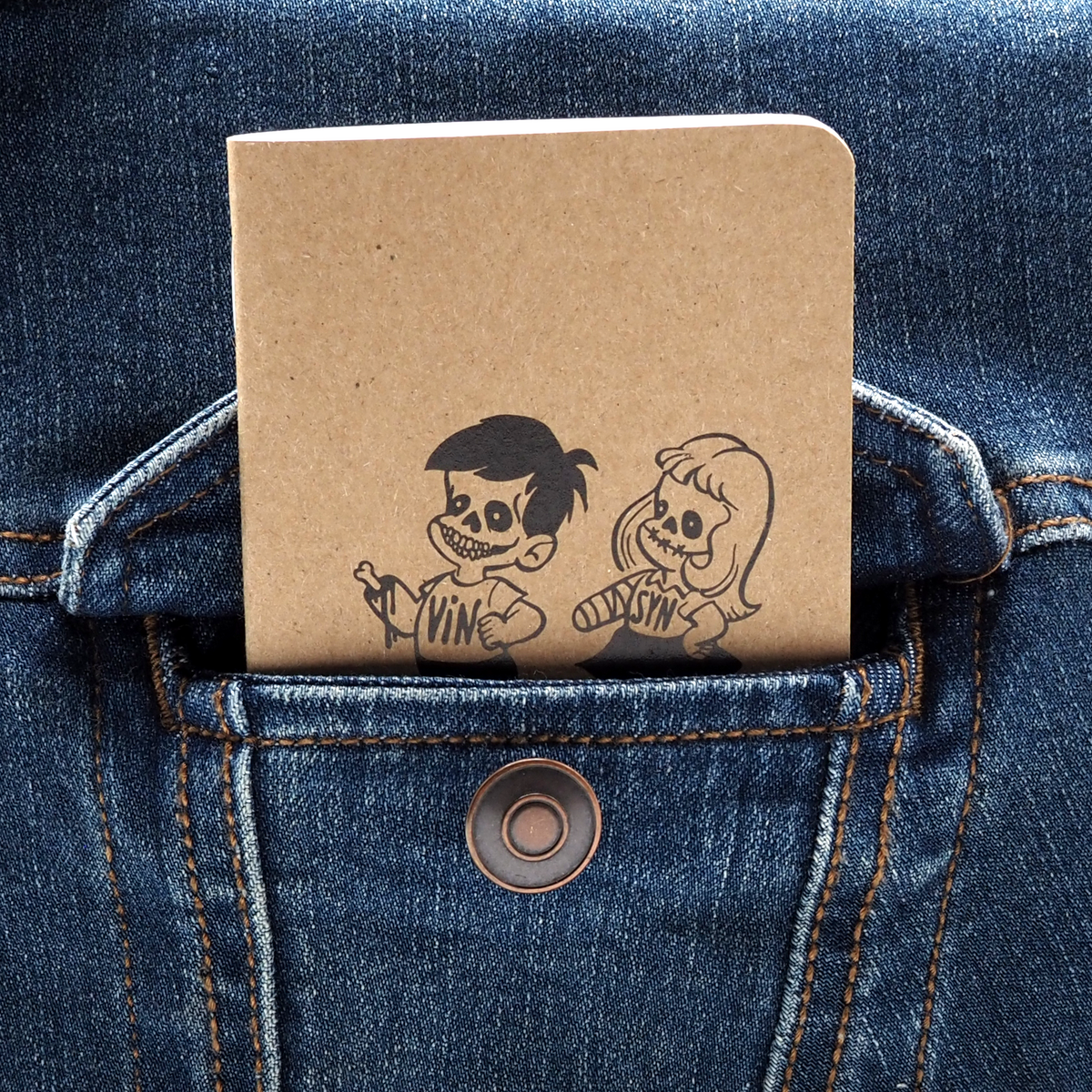 Vinegar Syndrome Back to School Notebook and Pen