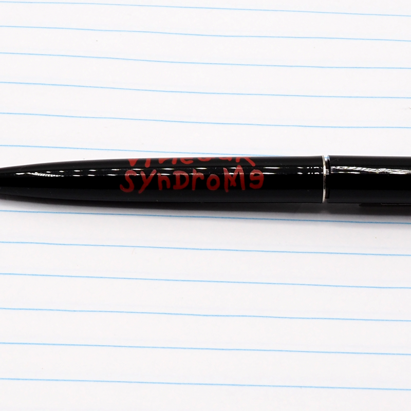 Vinegar Syndrome Back to School Notebook and Pen