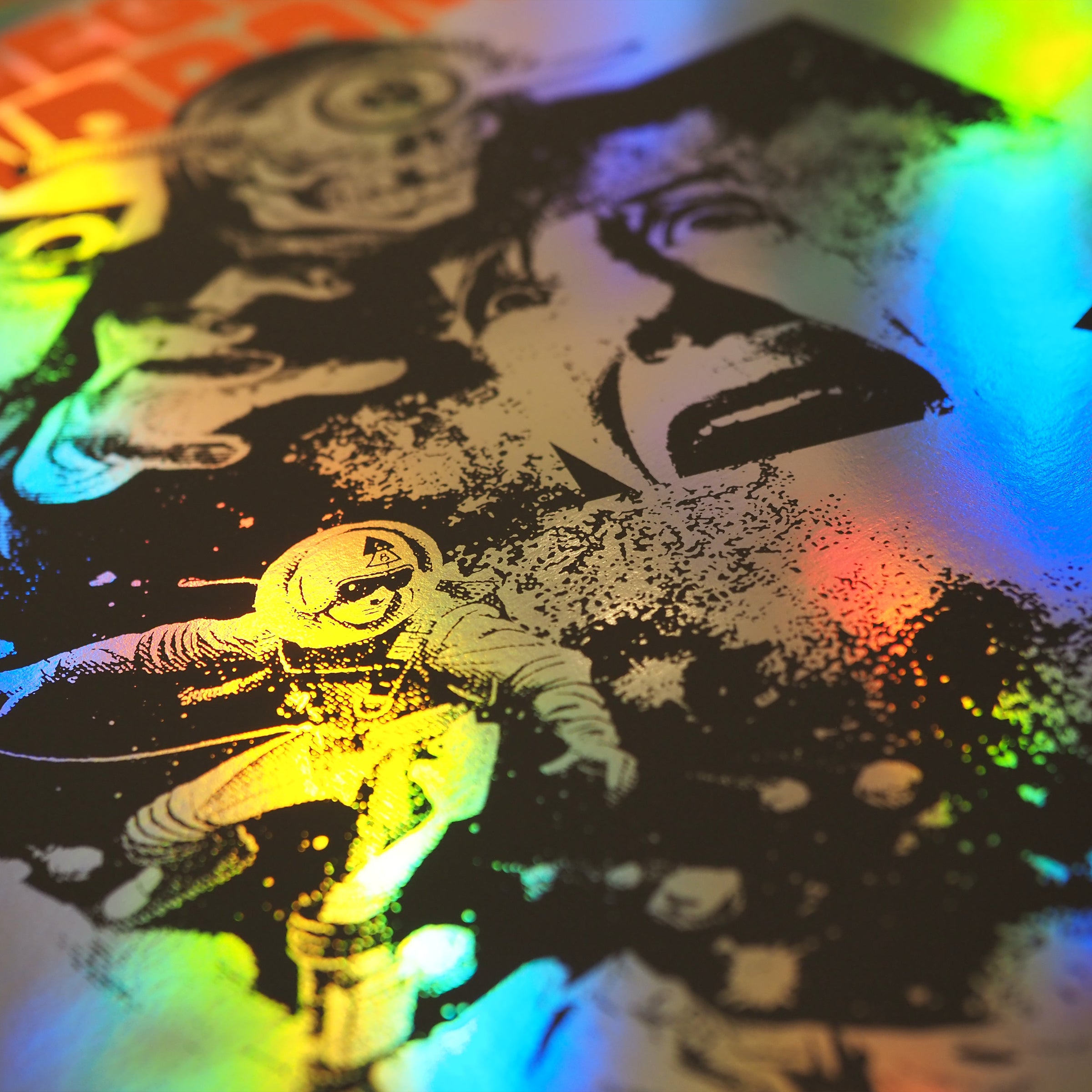 Vinegar Syndrome Cosmic Terror - Rainbow Holographic Screen