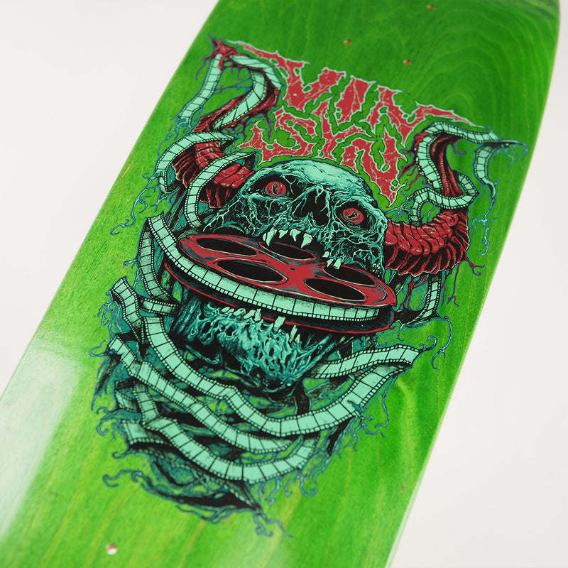 VinSyn Reel Skull - BF 2025 Variant Skate Deck – Vinegar Syndrome
