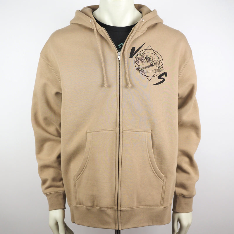 VS Medusa Skull - Heavyweight Zippered Hoodie