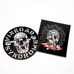 Vinegar Syndrome 'Skullwrapped' Stickers