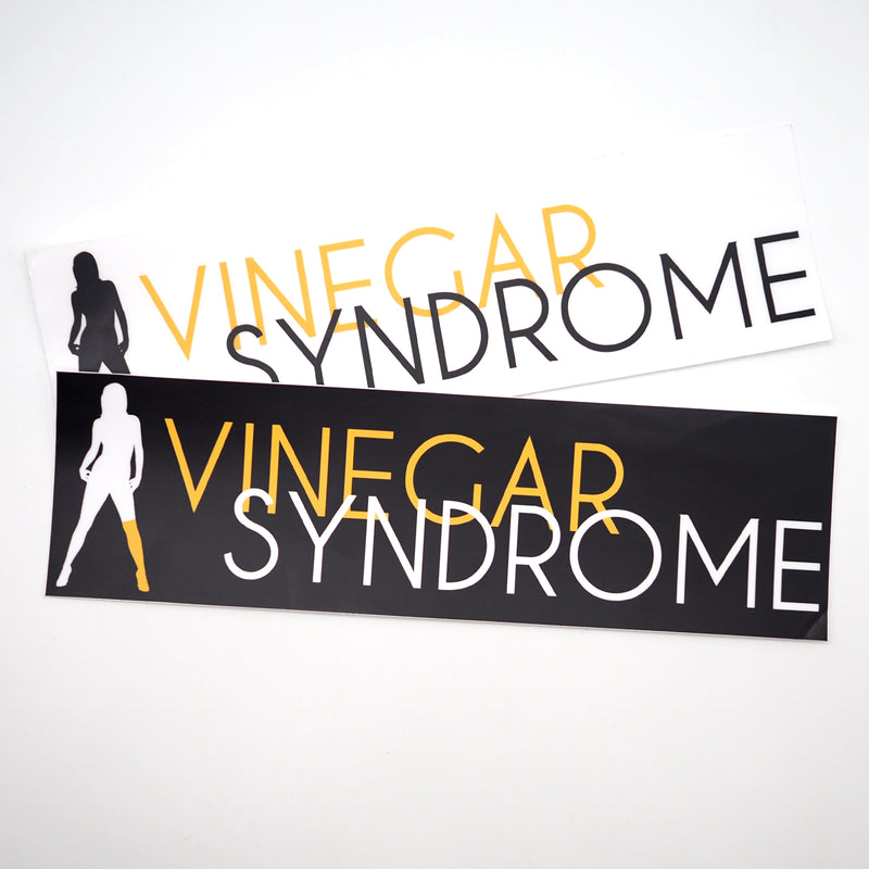 NEW Vinegar Syndrome Bumper Stickers