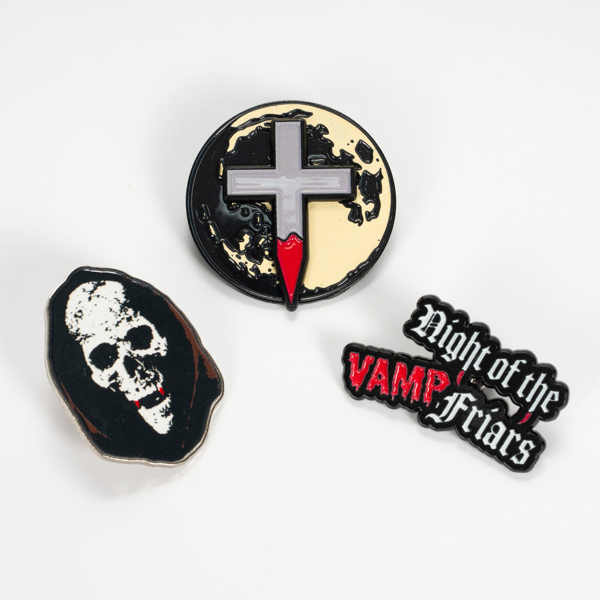 Night of the Vamp-Friars - Lapel Pins