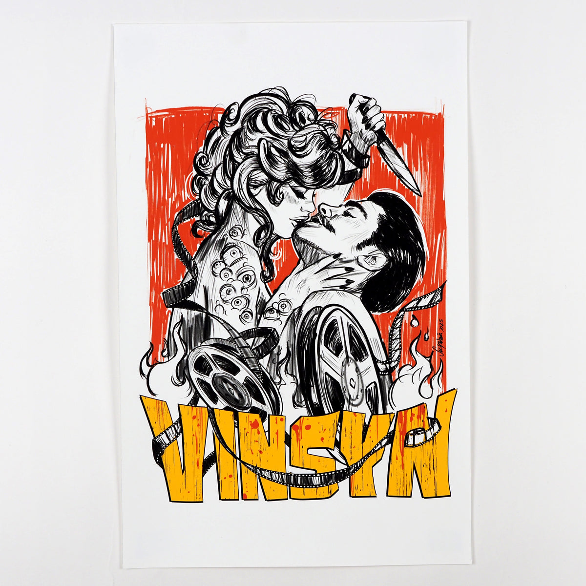VS Giallo Giclee Print