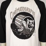 Cinématographe Feral Popcorn - 3/4 Sleeve Jersey Shirt