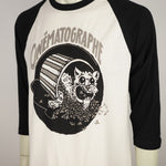 Cinématographe Feral Popcorn - 3/4 Sleeve Jersey Shirt