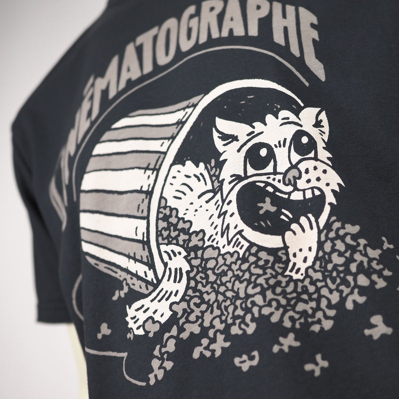 Cinématographe Feral Popcorn T-Shirt