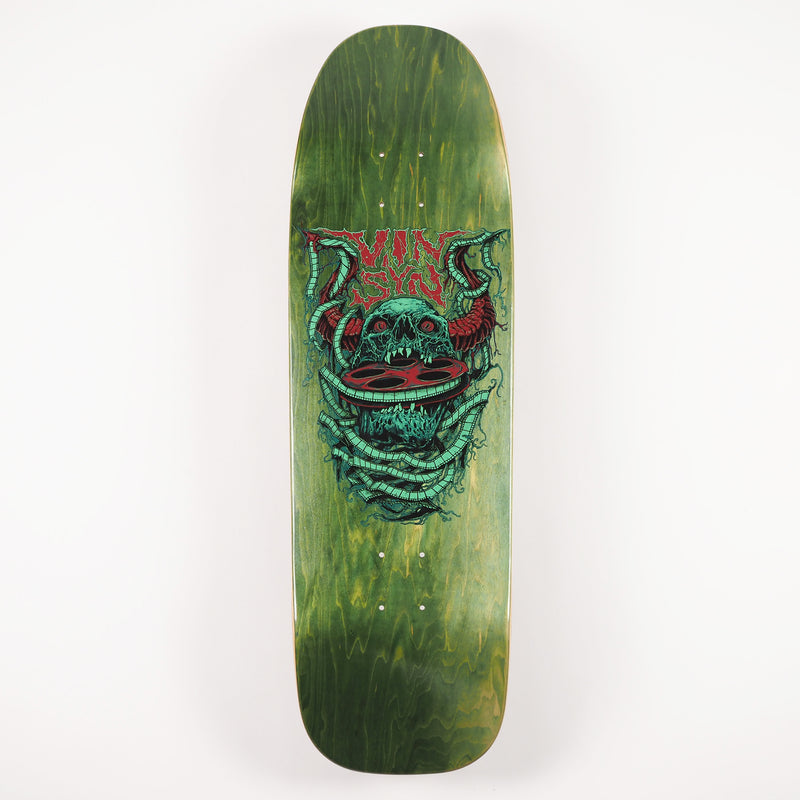 VinSyn Reel Skull - Skate Deck