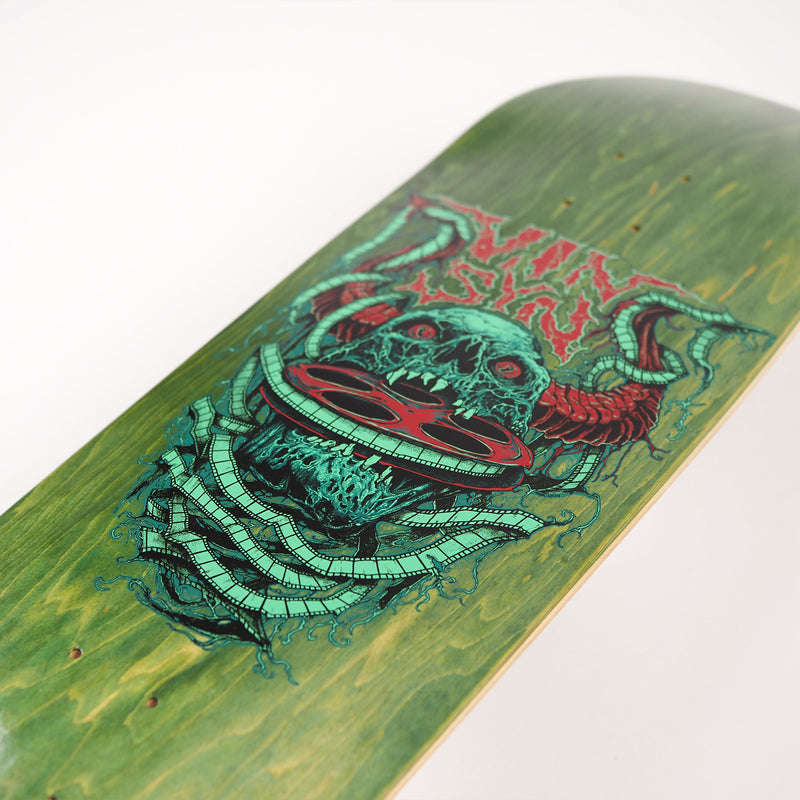 VinSyn Reel Skull - Skate Deck