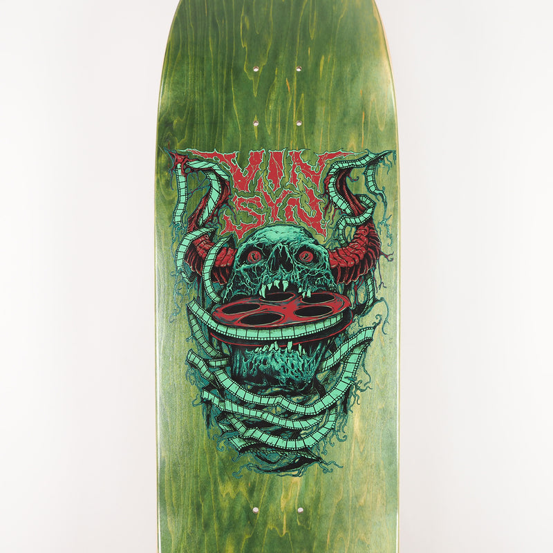 VinSyn Reel Skull - Skate Deck