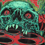 VinSyn Reel Skull - Skate Deck