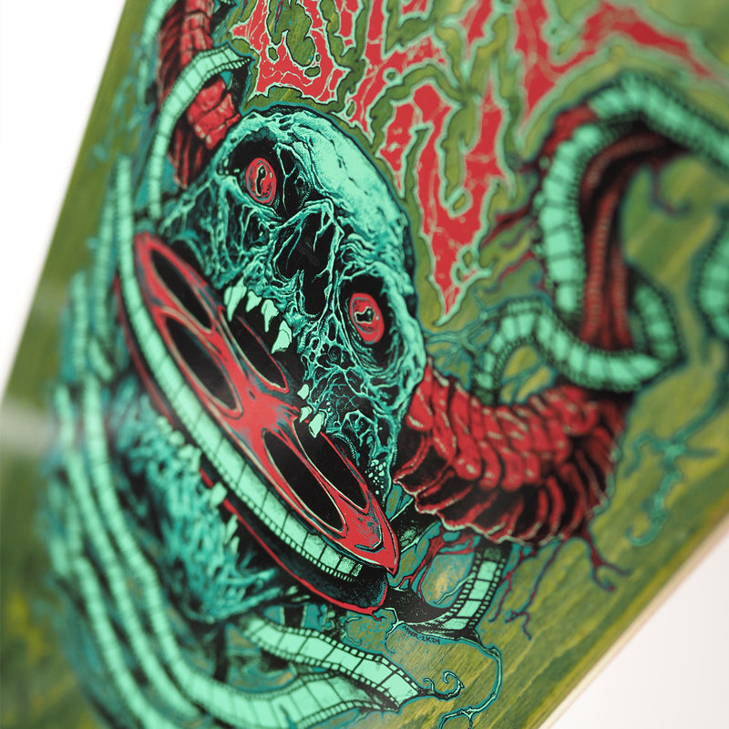 VinSyn Reel Skull - Skate Deck